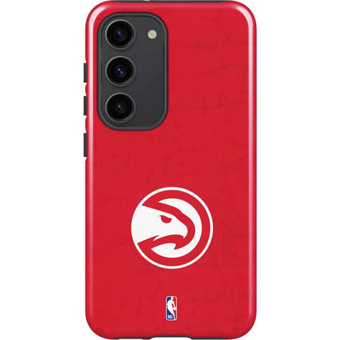 NBA Atlanta Hawks Distressed Galaxy S23 Pro Case