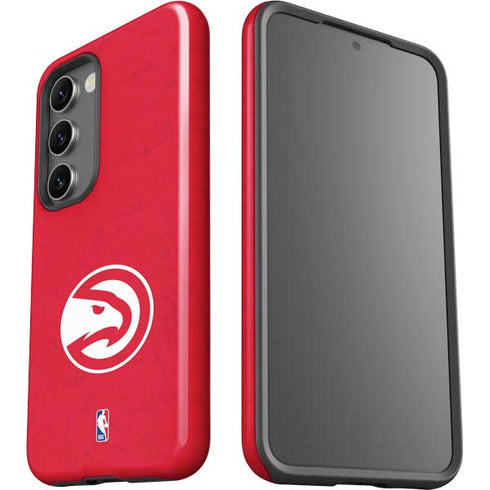 NBA Atlanta Hawks Distressed Galaxy S23 Pro Case