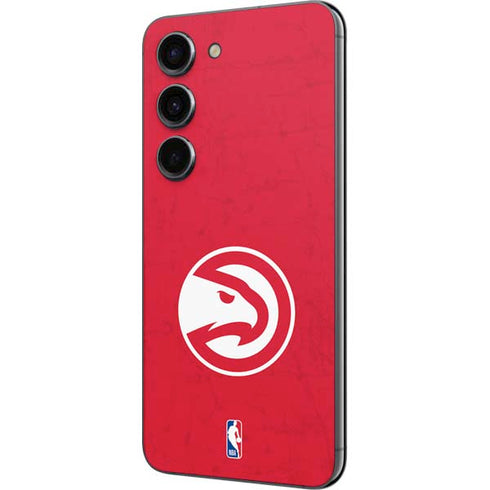 NBA Atlanta Hawks Distressed Galaxy S23 Skin
