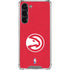 NBA Atlanta Hawks Distressed Galaxy S24 FE Clear Case