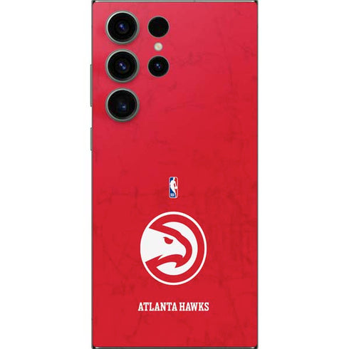 NBA Atlanta Hawks Distressed Galaxy S24 Ultra Skin