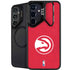 NBA Atlanta Hawks Distressed Galaxy S25 Kickstand Case