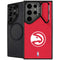 NBA Atlanta Hawks Distressed Galaxy S25 Ultra Kickstand Case