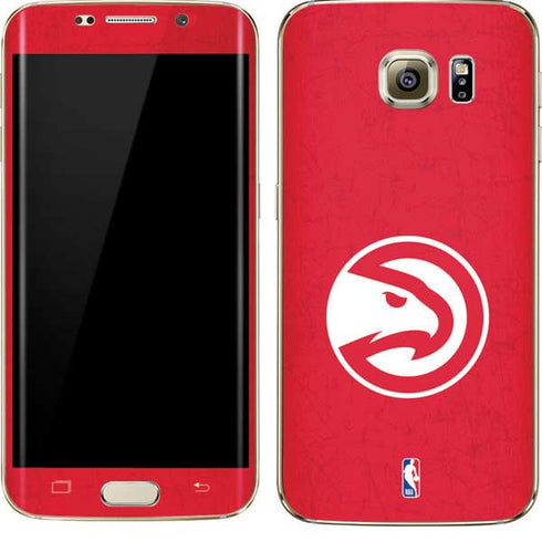 NBA Atlanta Hawks Distressed Galaxy S7 Edge Skin