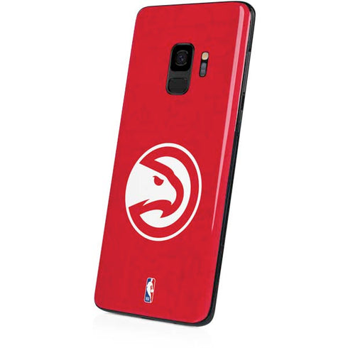 NBA Atlanta Hawks Distressed Galaxy S9 Skin