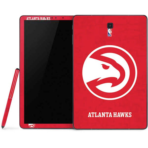 NBA Atlanta Hawks Distressed Samsung Galaxy Tab Skin