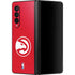 NBA Atlanta Hawks Distressed Galaxy Z Fold3 5G Skin