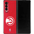 NBA Atlanta Hawks Distressed Galaxy Z Fold3 5G Skin