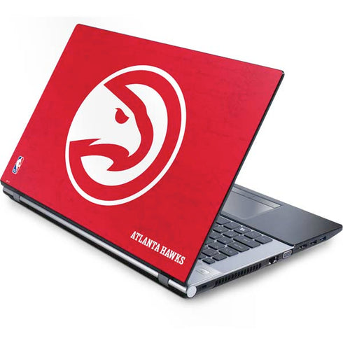 NBA Atlanta Hawks Distressed Generic Laptop Skin