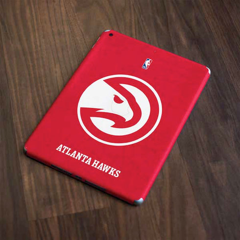 NBA Atlanta Hawks Distressed Apple iPad Skin