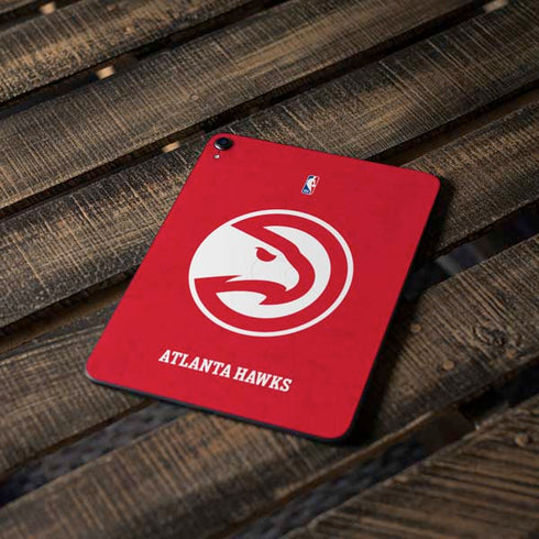 NBA Atlanta Hawks Distressed Apple iPad Pro Skin