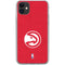 NBA Atlanta Hawks Distressed iPhone 11 Clear Case