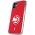 NBA Atlanta Hawks Distressed iPhone 11 Clear Case