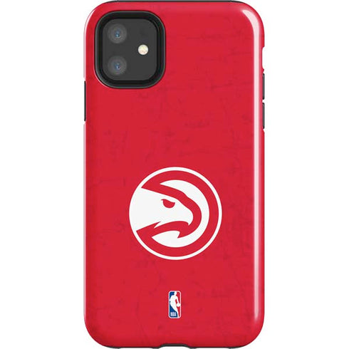 NBA Atlanta Hawks Distressed iPhone 11 Impact Case
