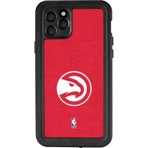 NBA Atlanta Hawks Distressed iPhone 11 Pro Waterproof Case