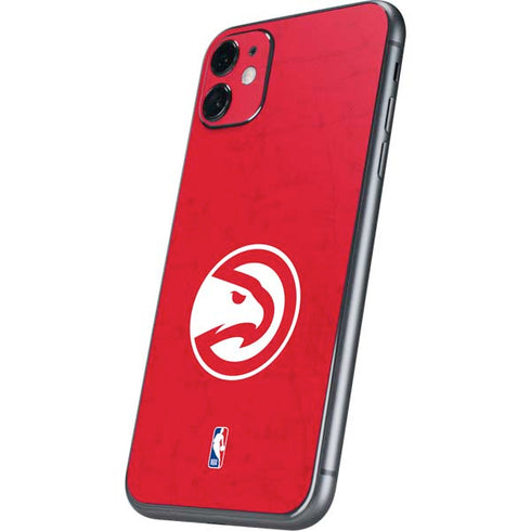 NBA Atlanta Hawks Distressed iPhone 11 Skin