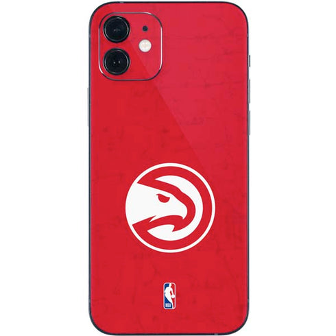 NBA Atlanta Hawks Distressed iPhone 12 Mini Skin