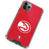 NBA Atlanta Hawks Distressed iPhone 12 Pro Clear Case