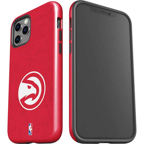 NBA Atlanta Hawks Distressed iPhone 12 Pro Impact Case