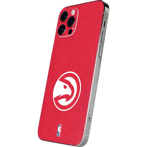 NBA Atlanta Hawks Distressed iPhone 12 Pro Max Skin