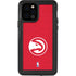 NBA Atlanta Hawks Distressed iPhone 12 Pro Waterproof Case