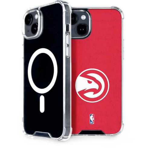 NBA Atlanta Hawks Distressed iPhone 13 MagSafe Case