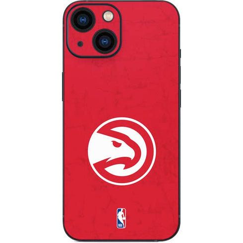 NBA Atlanta Hawks Distressed iPhone 13 Mini Skin