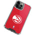 NBA Atlanta Hawks Distressed iPhone 13 Pro Clear Case