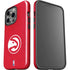 NBA Atlanta Hawks Distressed iPhone 14 Pro Impact Case