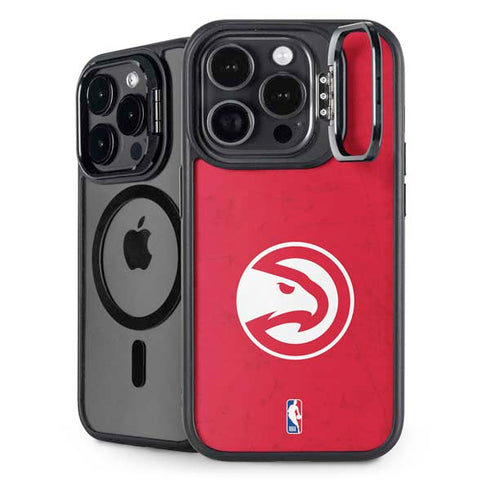 NBA Atlanta Hawks Distressed iPhone 14 Pro Kickstand Case