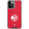 NBA Atlanta Hawks Distressed iPhone 14 Pro Max Clear Case
