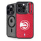 NBA Atlanta Hawks Distressed iPhone 14 Pro Max Kickstand Case
