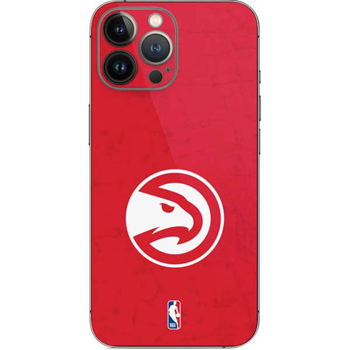 NBA Atlanta Hawks Distressed iPhone 14 Pro Max Skin