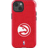 NBA Atlanta Hawks Distressed iPhone 15 Plus Impact Case