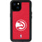 NBA Atlanta Hawks Distressed iPhone 15 Plus Waterproof Case