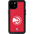 NBA Atlanta Hawks Distressed iPhone 15 Plus Waterproof Case