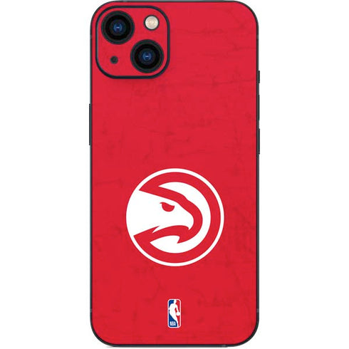 NBA Atlanta Hawks Distressed iPhone 15 Skin