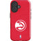NBA Atlanta Hawks Distressed iPhone 16 Plus Impact Case