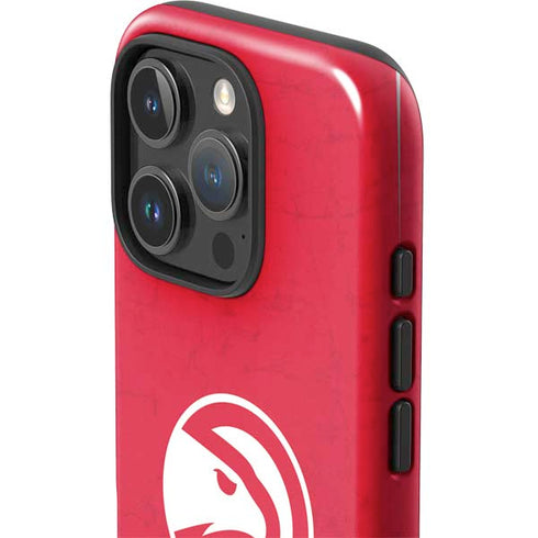NBA Atlanta Hawks Distressed iPhone 16 Pro Impact Case