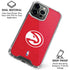 NBA Atlanta Hawks Distressed iPhone 16 Pro Max Clear Case