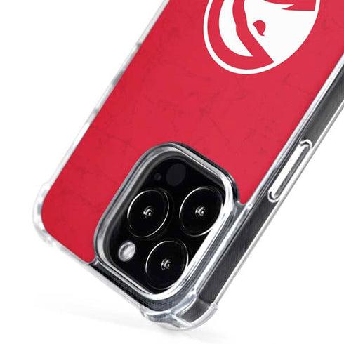 NBA Atlanta Hawks Distressed iPhone 16 Pro Max MagSafe Case