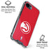 NBA Atlanta Hawks Distressed iPhone 16e Clear Case