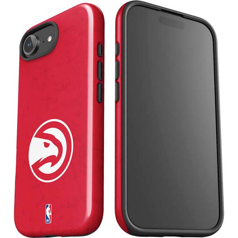NBA Atlanta Hawks Distressed iPhone 16e Impact Case