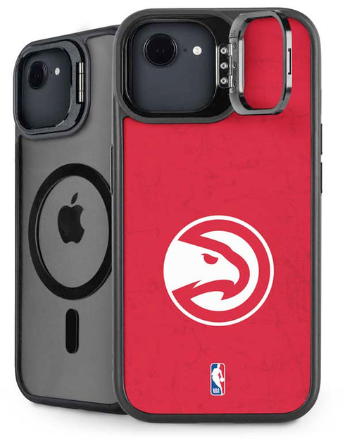 NBA Atlanta Hawks Distressed iPhone 16e Kickstand Case