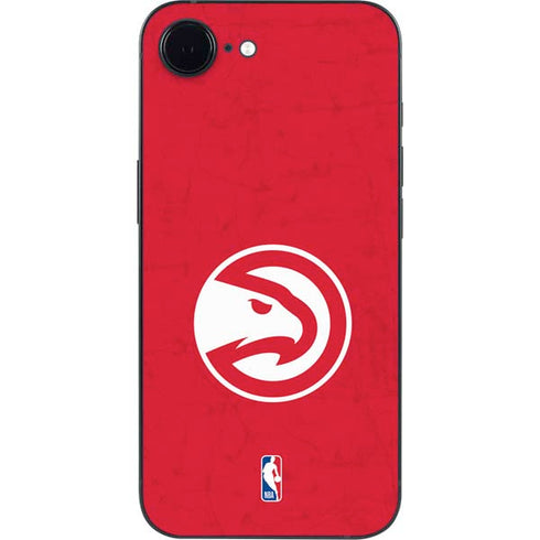 NBA Atlanta Hawks Distressed iPhone 16e Skin