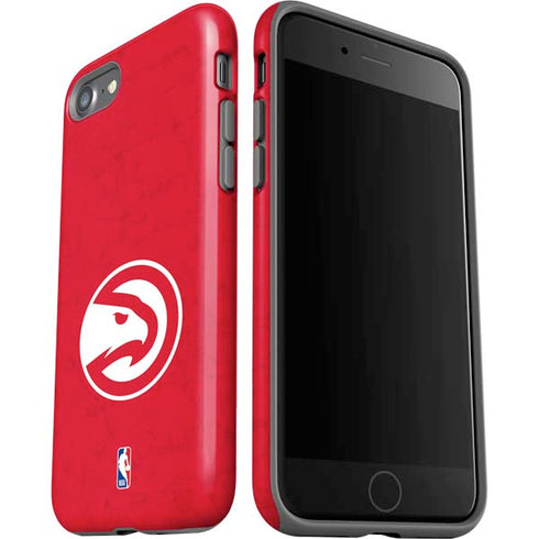 NBA Atlanta Hawks Distressed iPhone SE (2nd & 3rd Gen) Pro Case