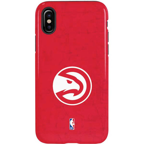 NBA Atlanta Hawks Distressed iPhone X Pro Case
