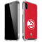 NBA Atlanta Hawks Distressed iPhone X/XS Clear Case