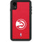 NBA Atlanta Hawks Distressed iPhone XR Waterproof Case