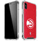 NBA Atlanta Hawks Distressed iPhone XS Max Clear Case
